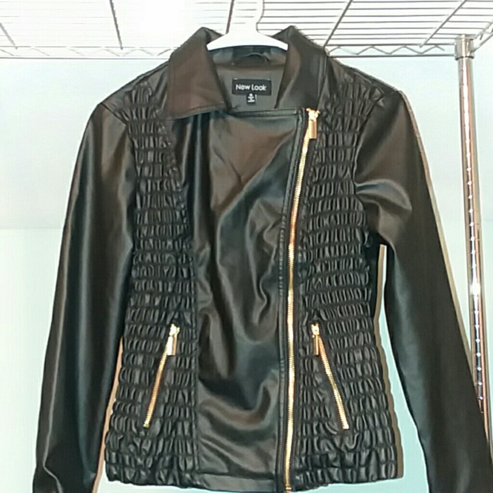 A leather jacket